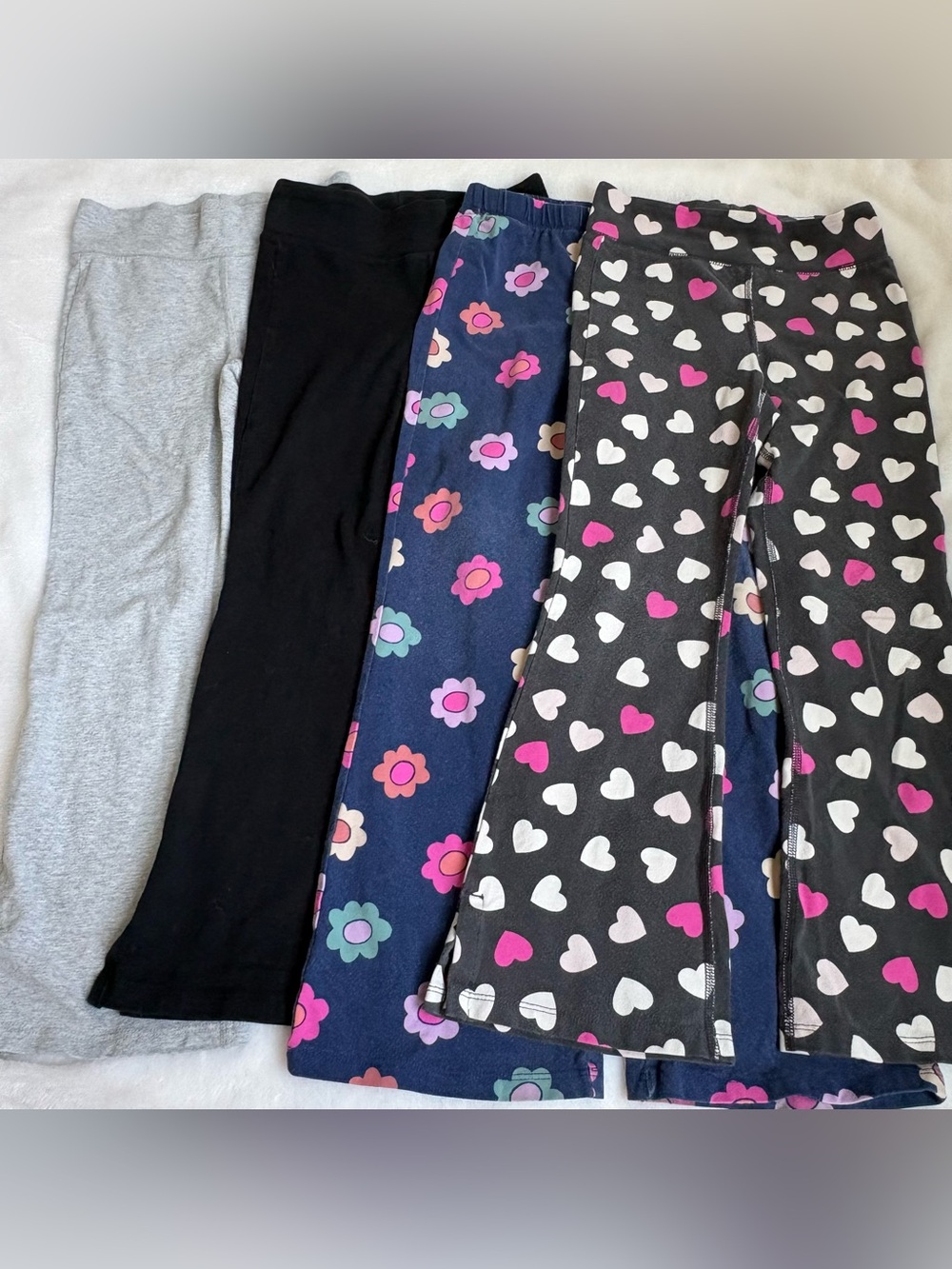 Bundle of 4 girls flare leggings
